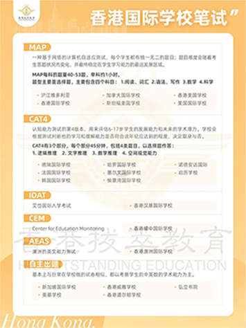 香港國際學(xué)校|香港|國際教育|香港國際學(xué)校筆試|MAP|CAT4|香港國際學(xué)校申請